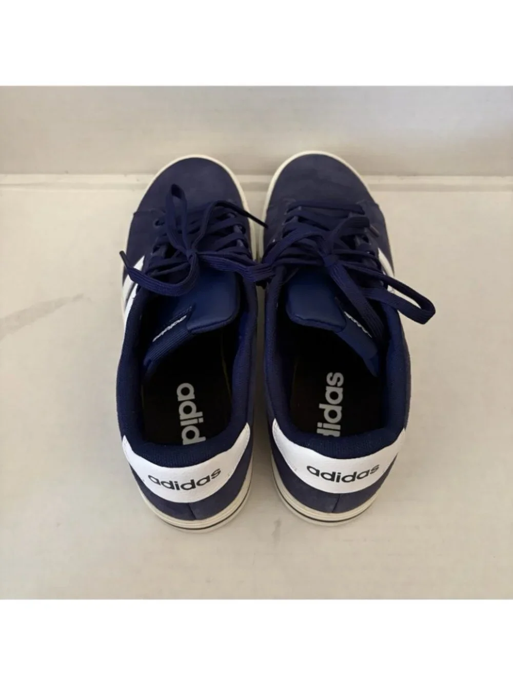 Adidas Men Size 8 Blue Casual Lace Up Daily 4.0 Shoes Sneakers NWB IF4503